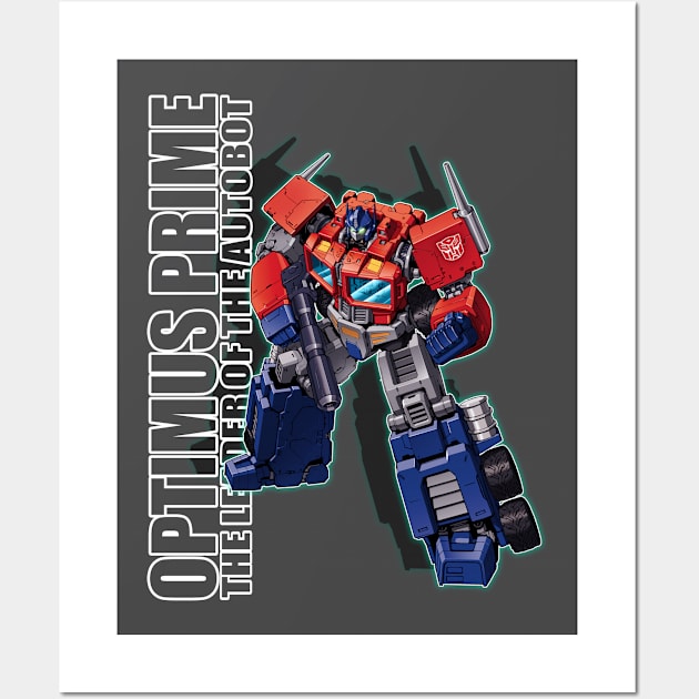 Optimus Prime Wall Art by stormjang